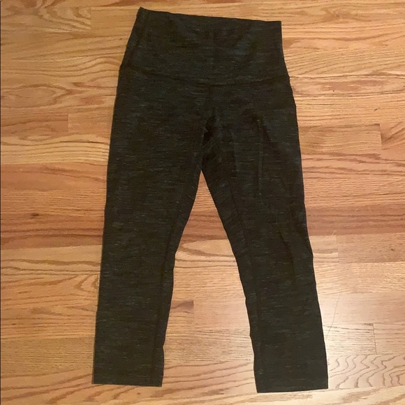 lululemon athletica Pants - Green Cropped Lululemon